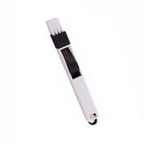 Kyrotech Çok İşlevli Pencere Rayı ve Klavye Temizleme Fırçası – Toz Küreği ile 2'si 1 Arada Mini Temizlik Seti, Oluk, Köşe, Bilgisayar, Pencere Rayı, Klavye Arası Temizliği İçin Pratik Fırça Siyah