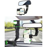 Kyrotech Dikiz Aynası, Koltuk Arkası, Çalışma Masası Telefon Tutucu, Standart, İphone, Samsung, Xiaomi, Huawei Uyumludur, 360 Dönebilen Çok F