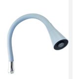 Kyrotech Esnek Silikon Musluk Başlığı – Kıvrılabilir ve Oynar Başlıklı, Beyaz Renkli Musluk Uzatma Aparatı | Mutfak ve Banyo Bataryaları İçin Ayarlanabilir Su Yönlendirici 52 CM