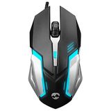 Kyrotech Everest SM-G72 Usb Siyah/Gümüş Işıklandırmalı Oyuncu Mouse