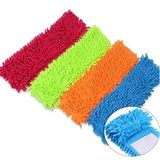 Kyrotech Makarna Mop Mikrofiber Paspas Yedeği, Evrensel Uyumlu Temizlik Başlığı, Döner Moplar İçin, Süper Emici, İz Tüy Bırakmayan Zemin Aparatı, Islak Kuru Şönil Bez, Asorti 50 CM