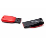 Kyrotech Micro SD Kart Okuyucu SDXC TF USB 2.0 T-Flash MicroSD TransFlash Hafıza Kartı Okuyucu Adaptör Yazıcı Mini Android Telefon Kamera PDA MP3 MP4 PC Mac Tablet TV Kutusu Uyumlu Kırmızı