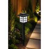 Kyrotech Solar Bahçe Lambası 5w 38cm Beyaz Led Güneş Enerjili Dekoratif Balkon Aydınlatması