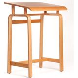 KYS Tasarım Naturel Ahşap Laptop Masası - Standart