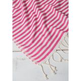 Kyver Akasya%100 Pamuk Plaj Havlusu, Hamam Peştamal, Banyo Havlusu, Misafir Havlusu, Havuz Havlusu, SPA Havlusu (90x190 cm, Pembe)
