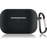 Kyver Apple Airpods Pro Kılıf Silikon Koruyucu Askılı Siyah