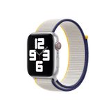 Kyver Apple Watch ile Uyumlu Seri 11 / 10 42mm, Seri 9/8/7/6/SE 3 Spor Loop Kordon 41/40/38mm Deniz Tuzu