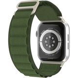 Kyver Apple Watch Seri 10/9/8/7/6/se/5/4/3 Alpne Loop Kordon 46/45/44/42MM ve 41/40/38MM Uyumlu - Mint Yeşili - 42/44/45/46mm