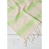 Kyver Gözde%100 Pamuk Plaj Havlusu, Hamam Peştamal, Banyo Havlusu, Misafir Havlusu, Havuz Havlusu, SPA Havlusu 90X190 cm (Yeşil)