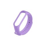 Kyver Mi Band 3 - Mi Band 4 Akıllı Bileklik Kordon Kayış Lila