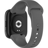 Kyver Redmi Mi Watch 3 Active ile Uyumlu Silikon Kordon - Gri