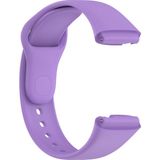 Kyver Redmi Mi Watch 3 Active ile Uyumlu Silikon Kordon - Lila