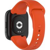 Kyver Redmi Mi Watch 3 Active ile Uyumlu Silikon Kordon - Turuncu