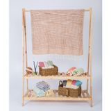 Kyver Sihirli Waffle%100 Pamuk Plaj Havlusu, Hamam Peştamal, Banyo Havlusu, Misafir Havlusu, Havuz Havlusu, SPA Havlusu 90X190 cm (Tütün)