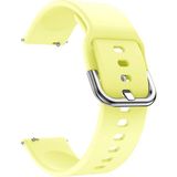 Kyver Silikon 22MM Spor Kordon, Uyumlu Modeller Xiaomi Redmi Watch 5 Active / Watch 5 Lite - Sarı