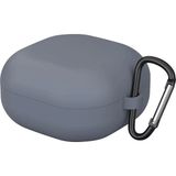 Kyver Silikon Koruyucu Kılıf, Galaxy Buds 2 ile Uyumlu (Koyu Gri)