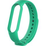 Kyver Xiaomi Mi Band 6 Akıllı Bileklik Uyumlu Silikon Kordon Kayış Turkuaz