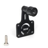 KYX Yarış CNC İşlenmiş Alüminyum Alaşım Yedek Lastik Rafı Yükseltme Parçaları Aksesuarları 1/24. Ölçekli RC Crawler Araba Eksenel SCX24 JLU AXI0002