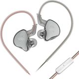 Kz Edc x Dinamik Sürücü Hifi Iem Kulak Içi Kulaklık (Mikrofonlu) - Gümüş