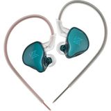 Kz Edc x Dinamik Sürücü Hifi Iem Kulak Içi Kulaklık (Mikrofonsuz) - Camgöbeği
