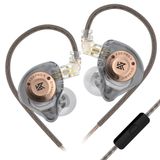 KZ EDX Pro X kulak kulaklık, HiFi IEM kulaklık, derin bas ses kulak monitörü ayrılabilir kablo ile, Audiophile Dj şarkıcılar için
