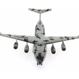 Kzl H180 Savaş Uçağı Işıklı Müzikli Sesli Metal Çek Bırak - Beyaz