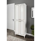 Kzn Home 2 Kapaklı 5 Bölmeli Geniş Çok Amaçlı Ayakkabı Dolabı, Ayakkabılık - Tamamı 1. Mdf
