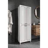Kzn Home 2 Kapaklı 5 Bölmeli Geniş Çok Amaçlı Banyo Dolabı - Tamamı 1. Kalite Mdf