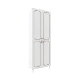 Kzn Home 2 Kapaklı 5 Bölmeli Geniş Dosya, Klasör Evrak, Ofis Dolabı Beyaz - Tamamı 1. Kalite Mdf