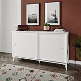 Kzn Home Joker Çok Amaçlı Ayakkabılık Beyaz - Tamamı 1. Kalite Mdf