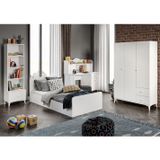 Kznmob Home Akasya Modern Genc Odasi Takimi Beyaz - 4 Parcali Ve Tamami 1. Kalite Mdf
