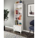 Kznmob Home Hayal Modern Çekmeceli Mdf Kitaplık Beyaz - Tamamı 1. Kalite Mdf