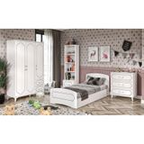 Kznmob Home Hayal Modern Genç Odası Takımı Beyaz - 4 Parçalı Ve Tamamı 1. Kalite Mdf