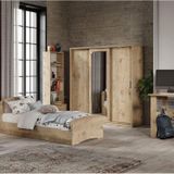 Kznmob Home Samira Modern Genc Odasi Takimi Mese - 5 Parcali Ve Tamami 1. Kalite Mdf