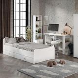 Kznmob Home Selen Cocuk Odasi Takimi Beyaz - 5 Parcali Tamami 1. Kalite Mdf