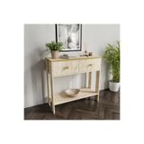Kznmob Home Traverten Desenli Modern Dresuar, 2 Çekmeceli 90CM Mermer Desenli - Tamamı Mdf