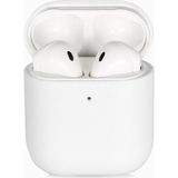Kzy Apple Airpods Uyumlu Ince ve Esnek Yapılı Kılıf - Beyaz