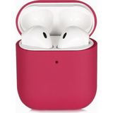 Kzy Apple Airpods Uyumlu Ince ve Esnek Yapılı Kılıf - Pembe