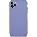 KZY Apple iPhone 11 Promax Kılıf Kamera Korumalı Premier Silikon Kapak Lila