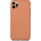 KZY Apple iPhone 11 Promax Kılıf Kamera Korumalı Premier Silikon Kapak Pudra
