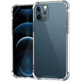 Kzy Apple iPhone 12 Promax Kapak Kamera Bölümü Açık Airbag Antishock Köşe Korumalı Şeffaf Silikon Kılıf - iPhone 12 Pro Max