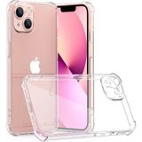 Kzy Apple iPhone 13 Mini Kapak Kamera Korumalı Antişok Airbag Köşe Korumalı Silikon Şeffaf Kılıf
