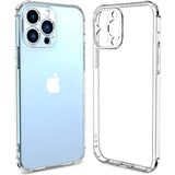 Kzy Apple iPhone 13 Pro Max Kapak Kamera Korumalı Antişok Airbag Köşe Korumalı Silikon Şeffaf Kılıf