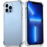 Kzy Apple iPhone 13 Promax Kapak Kamera Bölümü Açık Airbag Antishock Köşe Korumalı Şeffaf Silikon Kılıf - iPhone 13 Pro Max