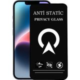 Kzy Apple iPhone 14 Plus Tam Kaplayan Anti Statik Görünmez Safir Ekran Koruyucu Hayalet Cam - Saydam