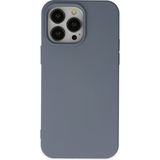 Kzy Apple iPhone 15 Pro ile Uyumlu Içi Kadife Lansman Silikon Kılıf - Petrol Mavisi