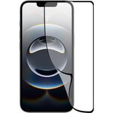 Kzy Apple iPhone 16E ile Uyumlu Tam Kaplayan Fiber Nano Ekran Koruyucu Cam - Şeffaf