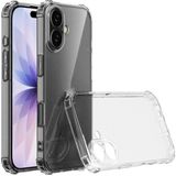 Kzy Apple iPhone 17 Kapak ile Uyumlu Kamera Korumalı Airbag Antishock Köşe Korumalı Şeffaf Silikon Kılıf