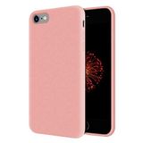 KZY Apple iPhone 6 İçi Kadife Soft Logosuz Lansman Silikon Kılıf - Pembe