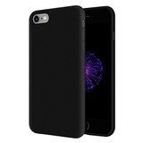 KZY Apple iPhone 6 Plus İçi Kadife Soft Logosuz Lansman Silikon Kılıf - Siyah